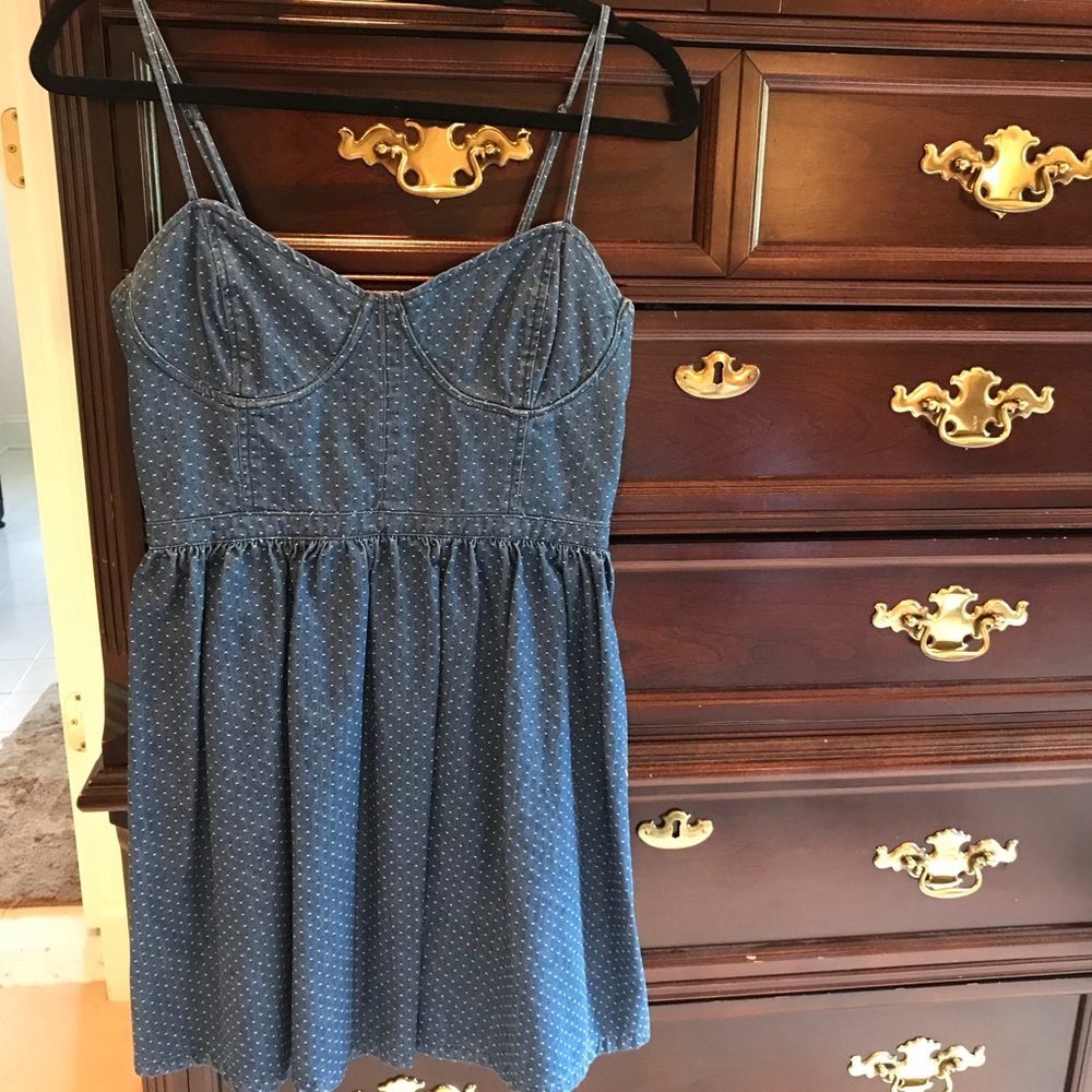 Free People Jean Bustier Dress
